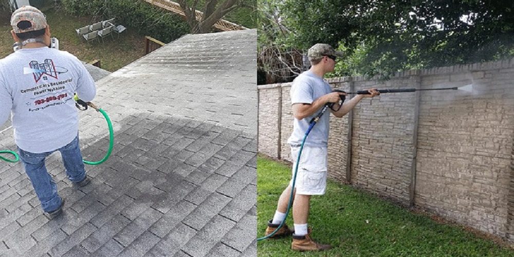 Comparison of Soft Washing &amp; Pressure Washing