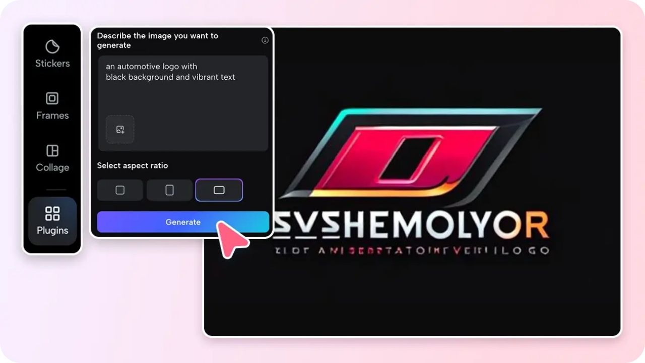 Design a Sleek Sports Car Logo in Minutes with Pippit